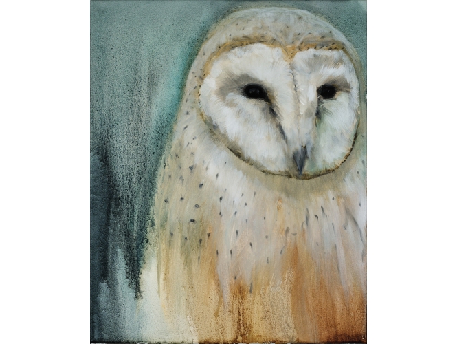 Portrait, 2014 % Huile sur toile <br/>Oil on canvas<br/>50 x 40 cm <br/>(19 5/8 x 15 3/4 in.)<br/><br/>