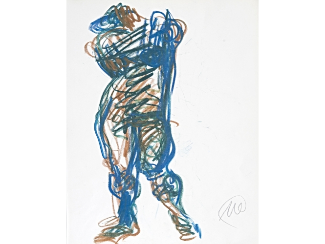 Untitled (Daphne), 2003 % Craie<br/>Chalk<br/>42,5 x 33,5 cm<br/>MLZ 3591/00<br/><br/>