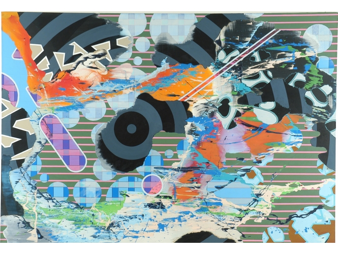 Sans titre / Untitled, 2006 % Acrylique sur toile<br/>Acrylic on canvas<br/>180 x 260 cm<br/><br/>