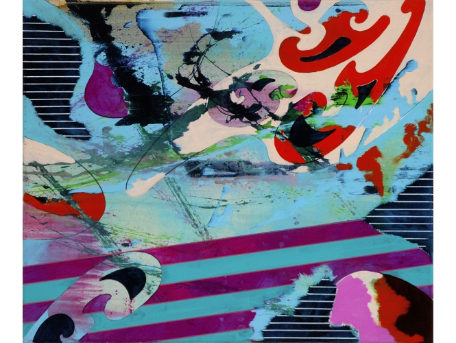 Sans titre / Untitled, 2006 % Acrylique sur toile<br/>Acrylic on canvas<br/>50 x 60 cm<br/><br/>