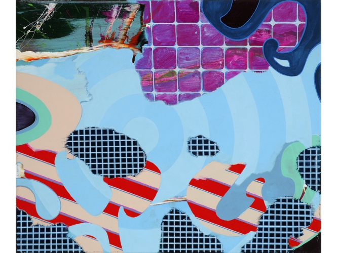 Sans titre / Untitled, 2006 % Acrylique sur toile<br/>Acrylic on canvas<br/>50 x 60 cm<br/><br/>