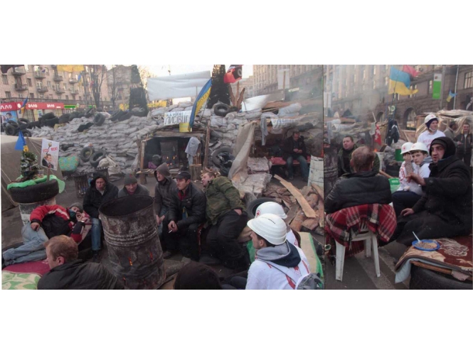 Untitled from the series ‘The Theater of War, Second Act, Time Out, December 2013’ % C-print <br/>130 x 275 cm (51 1/8 x 108 1/4 in.)<br/>Edition: 3 copies<br/><br/>