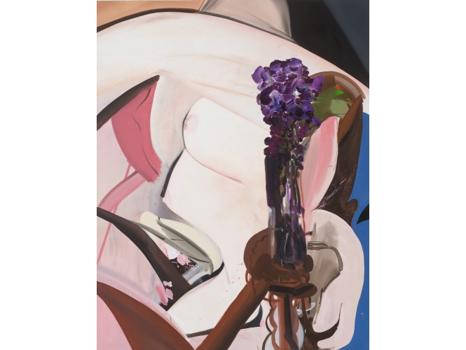 Be Still, 2010 % Huile sur toile<br/>Oil on canvas<br/>183 x 142 cm<br/><br/>