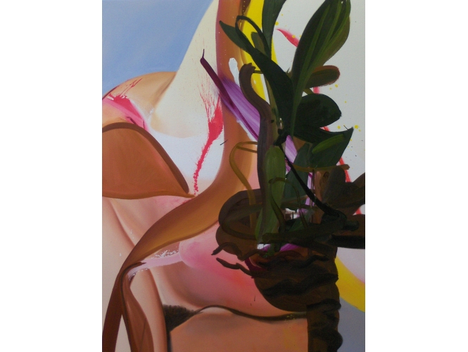 Flourish, 2010 % Huile sur toile<br/>Oil on canvas<br/>122 x 91,5 cm<br/><br/>