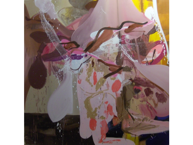 Our Landscape, 2010 % Huile sur toile <br/>Oil on canvas<br/>246 x 294,5 cm<br/><br/>