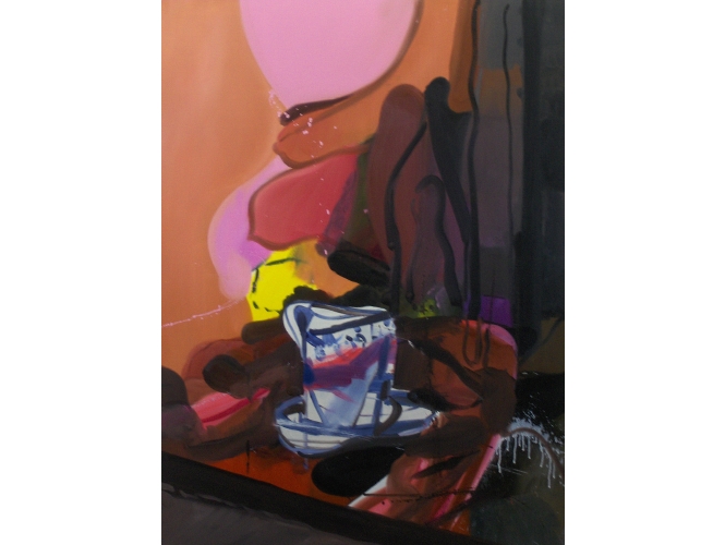 Shared, 2010 % Huile sur toile<br/>Oil on canvas<br/>122 x 91,5 cm<br/><br/>
