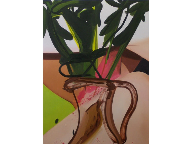 Stem, 2010 % Huile sur toile <br/>Oil on canvas<br/>122 x 91,5 cm<br/><br/>