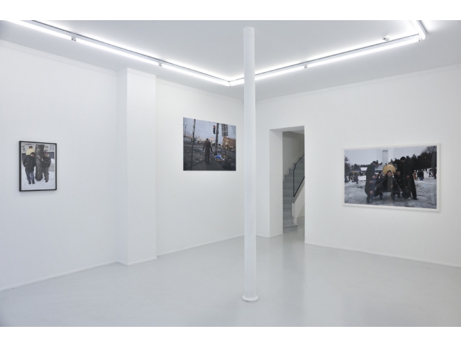 Vue de l’exposition / Exhibition view, 2012 % "Tea, Coffee, Cappuccino, 2000-2010", Galerie Suzanne Tarasieve, Paris<br/>Photo: Rebecca Fanuele<br/><br/>