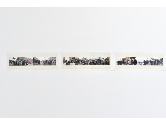 Vue de l’exposition / Exhibition view, 2012 % "Tea, Coffee, Cappuccino, 2000-2010", Galerie Suzanne Tarasieve, Paris<br/>Photo: Rebecca Fanuele<br/><br/>