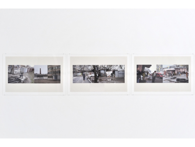 Vue de l’exposition / Exhibition view, 2012 % "Tea, Coffee, Cappuccino, 2000-2010", Galerie Suzanne Tarasieve, Paris<br/>Photo: Rebecca Fanuele<br/><br/>