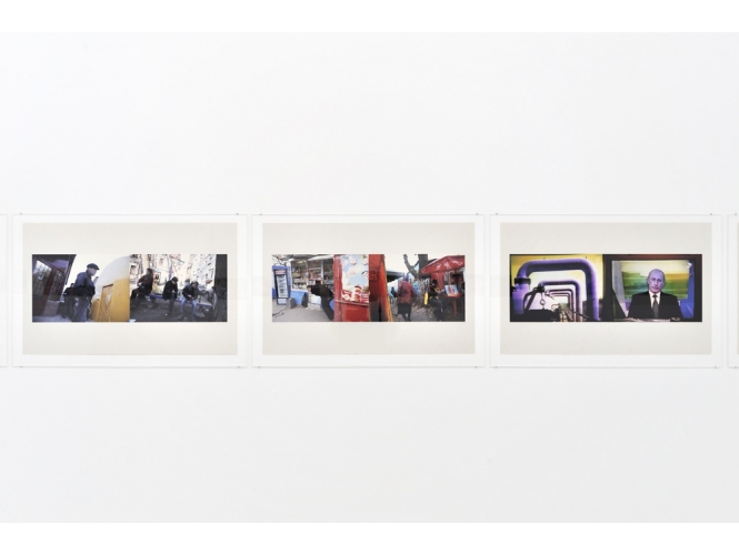 Vue de l’exposition / Exhibition view, 2012 % "Tea, Coffee, Cappuccino, 2000-2010", Galerie Suzanne Tarasieve, Paris<br/>Photo: Rebecca Fanuele<br/><br/>
