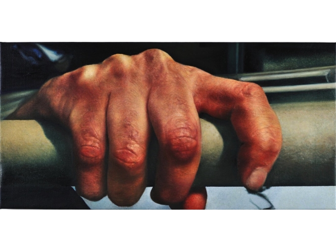 Détail, 2012 % Huile sur toile <br/>Oil on canvas<br/>60 x 30 cm<br/>Photo: Rebecca Fanuele<br/><br/>