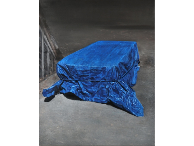 Sans titre / Untitled, 2012 % Huile sur toile<br/>Oil on canvas<br/>162 x 130 cm<br/>© Rebecca Fanuele<br/> <br/>