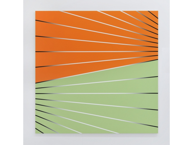 Sans titre / Untitled, 2013 % Acrylique sur toile<br/>Acrylic on canvas<br/>180 x 180 cm<br/>PSC-13-05<br/>© Rebecca Fanuele<br/><br/>