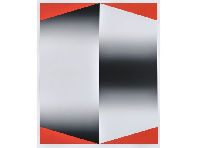 Sans titre / Untitled, 2013 % Acrylique sur toile<br/>Acrylic on canvas<br/>180 x 150 cm<br/>PSC-13-06<br/>© Rebecca Fanuele<br/><br/>