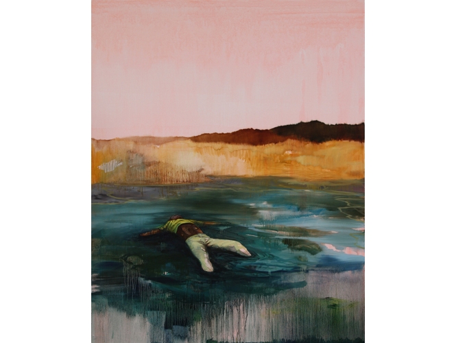 Europe (2nde version), 2011 % Huile sur toile<br/>Oil on canvas<br/>200 x 160 cm<br/><br/>