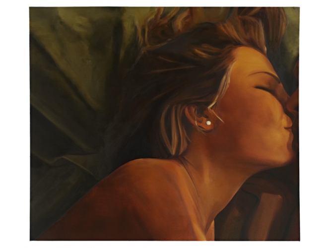 Emma, 2007 % Huile sur toile<br/>Oil on canvas<br/>54 x 60 inches<br/><br/>