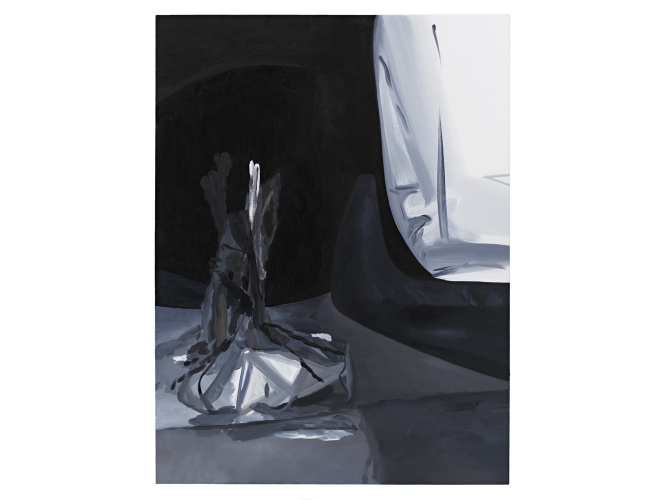 Mental Furniture, 2007 % Huile sur toile <br/>Oil on canvas<br/>48 x 36 inches<br/><br/>