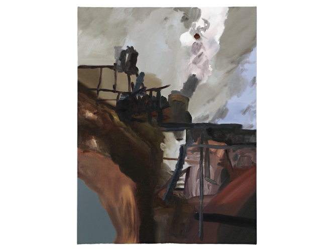 Let’s Decide, 2007 % Huile sur toile <br/>Oil on canvas<br/>24 x 18 inches<br/><br/>
