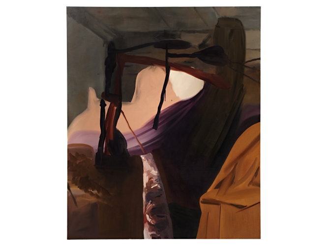 Feel the Way, 2007 % Huile sur toile<br/>Oil on canvas<br/>72 x 60 inches<br/><br/>
