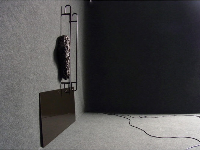 A L’INTÉRIEUR DE LA NUIT, 2012 % Installation<br/>Solo show in collaboration with Nicolas Delprat, Galerie Labirynt (Contemporary art centre), Lublin, Poland<br/><br/>