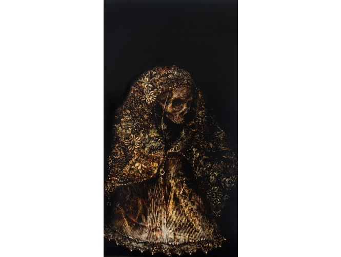 The Gatekeeper, 2010 % Huile sur toile<br/>Oil on linen<br/>97 x 50 cm<br/>Photo: Vicki Petherbrige<br/><br/>