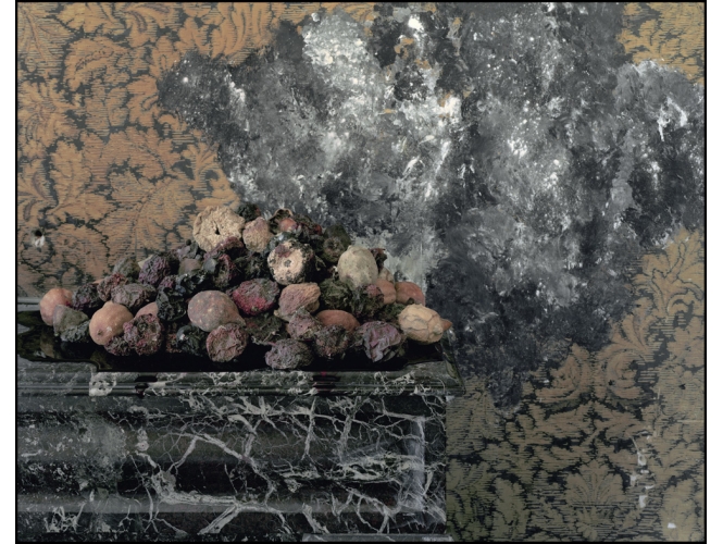 Ces jours-là – Série ‘Le Pays d’en Bas’, 2013 % Tirage sur papier FineArt d'après plan-film, contre collage sur Dibon<br/>132,5 x 162,5 x 10 cm <br/>(52 1/8 x 64 x 3 7/8 in.) encadré <br /><br />