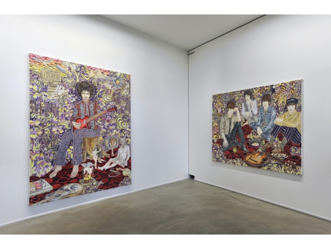 Vue d’exposiion / Exhibition view, 2012 % "FOREVER YOUNG", Galerie Suzanne Tarasieve / LOFT 19, Paris<br/>Photo: Rebecca Fanuele<br/><br/>