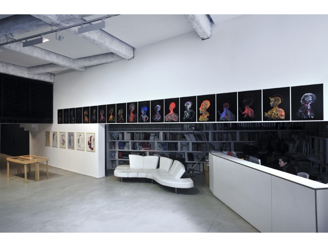 Vue de l’exposition / Exhibition view, 2013 % "Mystic & Smart", Galerie Suzanne Tarasieve / Loft 19, Paris <br/>© Rebecca Fanuele<br/><br/>