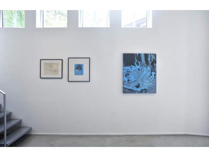 Vue de l’exposition / Exhibition view, 2012 % "SUMMER CAMPS, American dreams of adolescence", Galerie Suzanne Tarasieve / LOFT 19, Paris<br/>Curator: Marie Maertens<br/>Photo: Rebecca Fanuele<br/><br/>