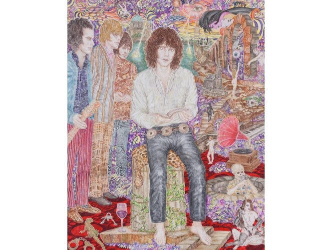 Abetz & Drescher, “The Doors”, 2011 % Acrylique sur toile<br/>Acrylic on canvas<br/>250 x 200 cm<br/>© Marcus Schneider<br/><br/>