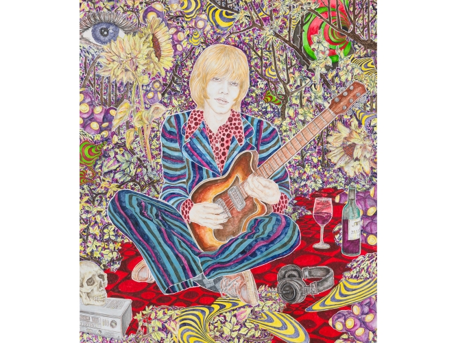 Abetz & Drescher, “Jones”, 2011 % Acrylique sur toile <br/>Acrylic on canvas<br/>150 x 130 cm<br/>© Marcus Schneider<br/><br/>