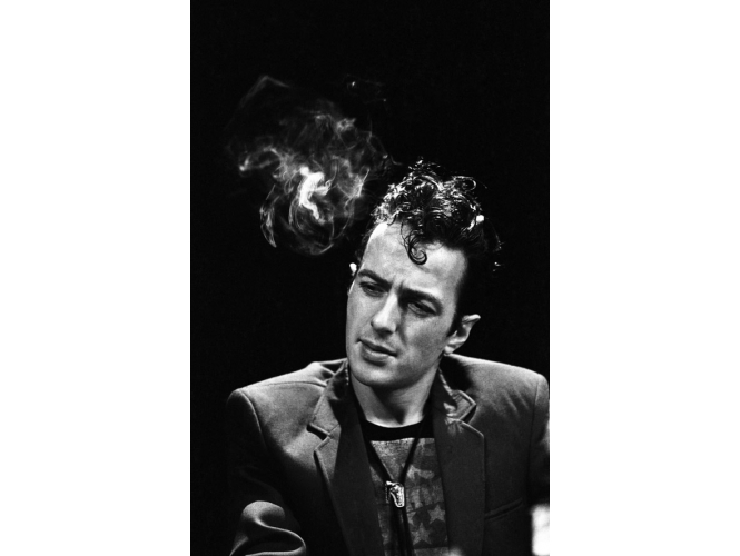 Claude Gassian, ‘Joe Strummer, Paris 1981’ % 120 x 80 cm<br/>Ed. 3/5<br/><br/>