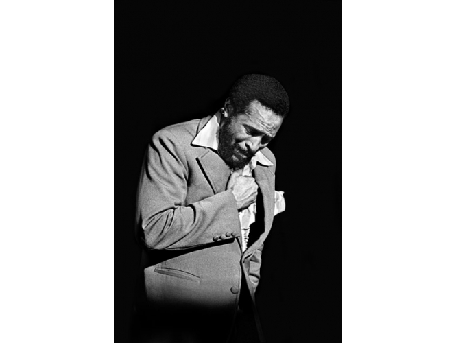 Claude Gassian, ‘Marvin Gaye, Paris 1976’ % 60 x 50 cm<br/>Ed. 4/15<br/><br/>