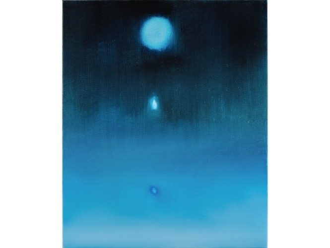 Mistake, 2013 % Huile sur toile<br/>Oil on canvas<br/>65 x 54 cm<br/>(25 5/8 x 21 1/4 in.)<br/><br/>