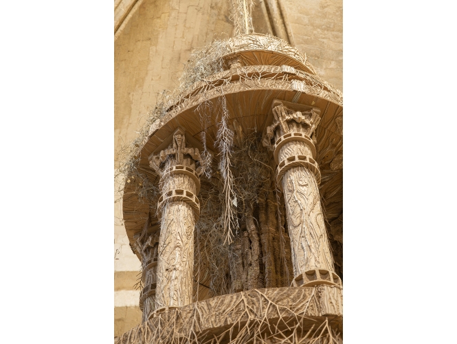Cénotaphe, 2020 (detail) % Vue de l'exposition / View of the exhibition, Abbaye de Montmajour, 2020<br/><br/>