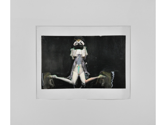 ‘Arles, Paris … and.’ series, 1989-2014 % C-print, crayon doré et argenté, gouache<br/>22,5 x 29 cm (8 7/8 x 11 3/8 in.) <br/>39 x 45,5 cm (15 3/8 x 17 7/8 in.) encadré<br/><br/>C-print, gold and silver pen, gouache <br/>22,5 x 29 cm (8 7/8 x 11 3/8 in.) <br/>39 x 45,5 cm (15 3/8 x 17 7/8 in.) framed<br/><br/>