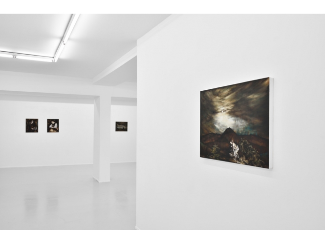 VUE DE L’EXPOSITION / EXHIBITION VIEW, 2015 % "Lettres à Sibylla", Galerie Suzanne Tarasieve, Paris<br/>Photo: Rebecca Fanuele<br/><br/>