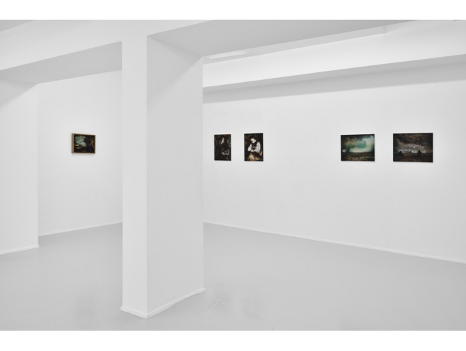 VUE DE L’EXPOSITION / EXHIBITION VIEW, 2015 % "Lettres à Sibylla", Galerie Suzanne Tarasieve, Paris<br/>Photo: Rebecca Fanuele<br/><br/>