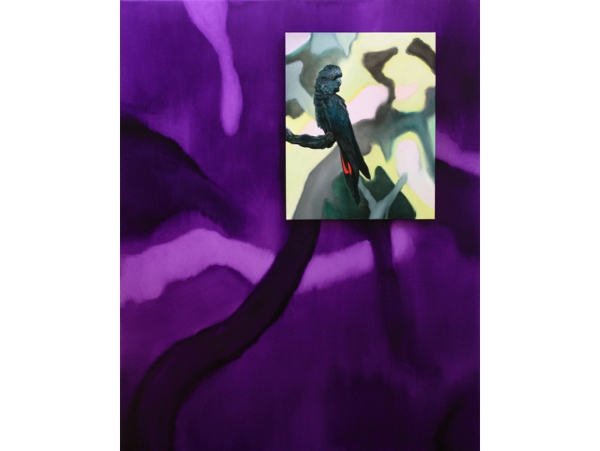 Vâhana III, 2016 % Tableaux assemblés, huile sur toile / Superimposed canvases, oil on canvas <br/>200 x 160 cm<br/><br/>