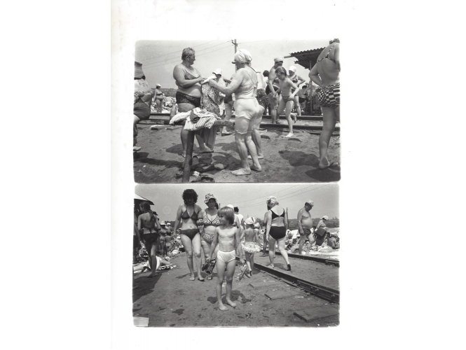 Untitled from the ‘Salt Lake’ series, 1986 % 46 tirages argentique noir et blanc, vintages / 46 black and white silver prints, vintages<br/>30 x 24 cm (chacun / each)<br/>(11 3/4 x 9 1/2 in.)<br/><br/>