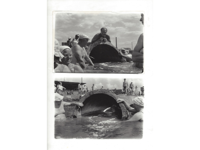 Untitled from the ‘Salt Lake’ series, 1986 % 46 tirages argentique noir et blanc, vintages / 46 black and white silver prints, vintages<br/>30 x 24 cm (chacun / each)<br/>(11 3/4 x 9 1/2 in.)<br/><br/>