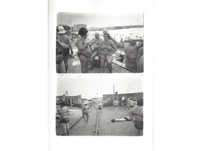 Untitled from the ‘Salt Lake’ series, 1986 % 46 tirages argentique noir et blanc, vintages / 46 black and white silver prints, vintages<br/>30 x 24 cm (chacun / each)<br/>(11 3/4 x 9 1/2 in.)<br/><br/>