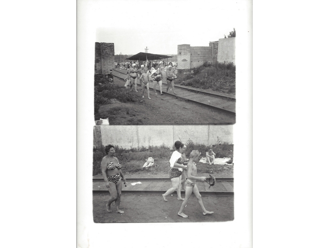 Untitled from the ‘Salt Lake’ series, 1986 % 46 tirages argentique noir et blanc, vintages / 46 black and white silver prints, vintages<br/>30 x 24 cm (chacun / each)<br/>(11 3/4 x 9 1/2 in.)<br/><br/>