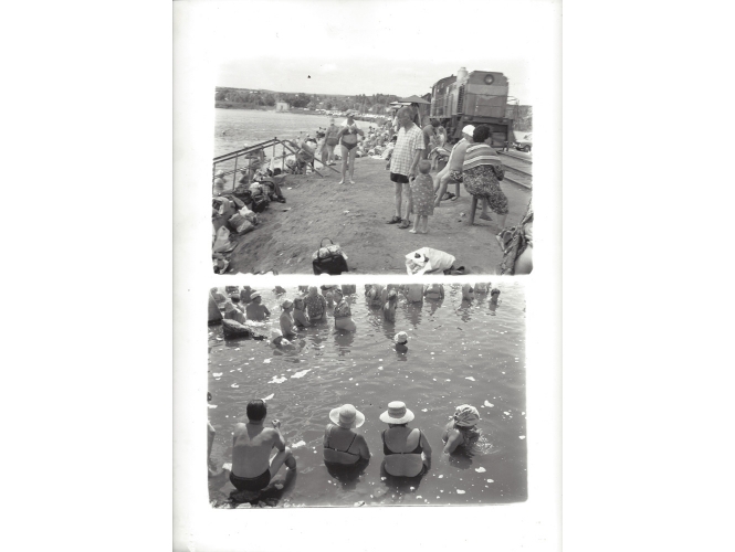 Untitled from the ‘Salt Lake’ series, 1986 % 46 tirages argentique noir et blanc, vintages / 46 black and white silver prints, vintages<br/>30 x 24 cm (chacun / each)<br/>(11 3/4 x 9 1/2 in.)<br/><br/>