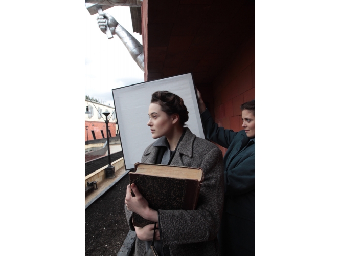 Untitled from the ‘Soviet Collective Portrait’ series, 2011 % C-print<br/>30 x 20 cm  <br/>(11 3/4 x 7 7/8 in.)<br/>Ed 1/3<br/></br>