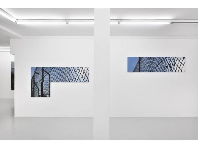 VUE DE L’EXPOSITION / VIEW OF THE EXHIBITION, 2019 % "De front", Galerie Suzanne Tarasieve, Paris<br/>Photo: Rebecca Fanuele<br/></br>