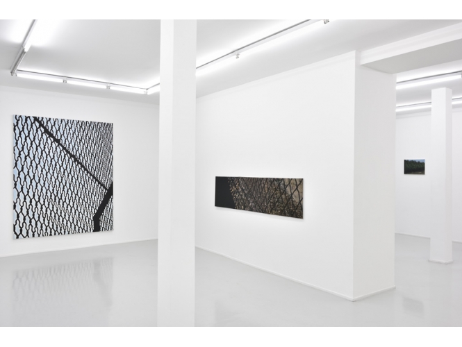 VUE DE L’EXPOSITION / VIEW OF THE EXHIBITION, 2019 % "De front", Galerie Suzanne Tarasieve, Paris<br/>Photo: Rebecca Fanuele<br/></br>