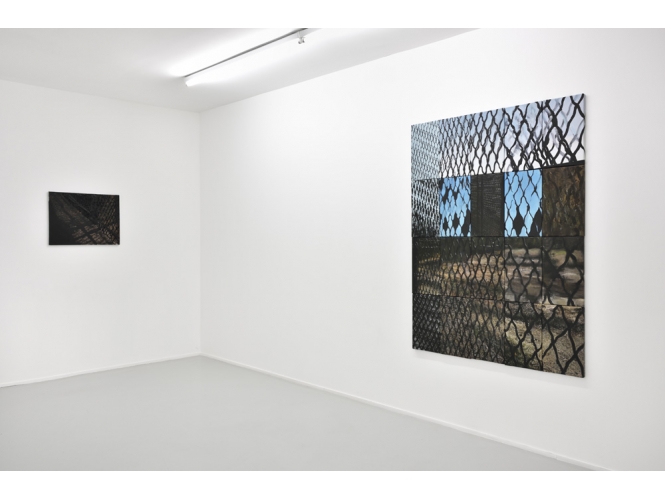VUE DE L’EXPOSITION / VIEW OF THE EXHIBITION, 2019 % "De front", Galerie Suzanne Tarasieve, Paris<br/>Photo: Rebecca Fanuele<br/></br>