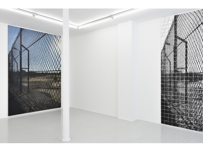 VUE DE L’EXPOSITION / VIEW OF THE EXHIBITION, 2019 % "De front", Galerie Suzanne Tarasieve, Paris<br/>Photo: Rebecca Fanuele<br/></br>